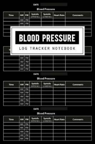 Cover of Blood Pressure Log Tracker