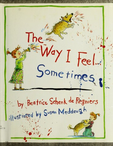 Book cover for The Way I Feel-- Sometimes