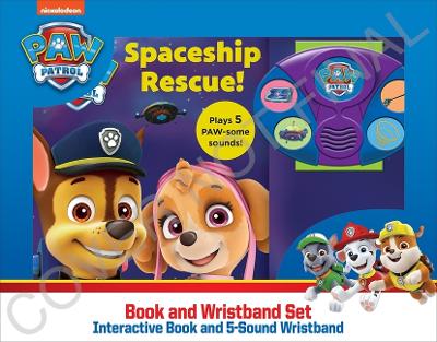 Book cover for Nickelodeon Paw Patrol Book And Wristband Sound Book Set