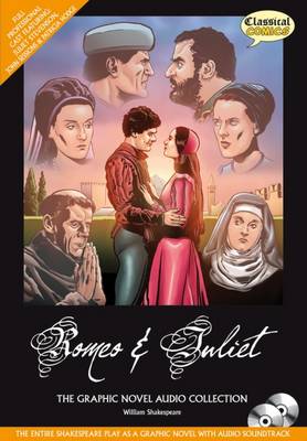 Book cover for Romeo & Juliet Graphic Novel Audio Collection