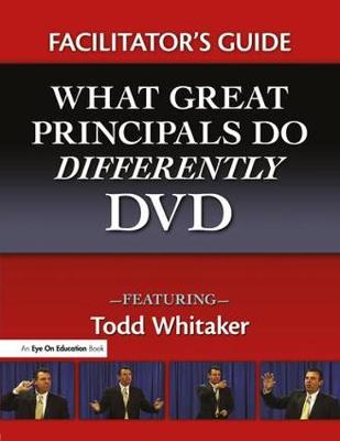 Book cover for What Great Principals Do Differently, Facilitator's Guide