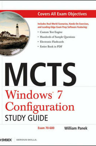 Cover of MCTS Windows 7 Configuration Study Guide