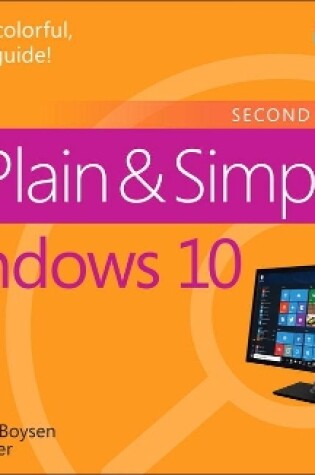 Cover of Windows 10 Plain & Simple