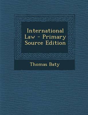 Book cover for International Law
