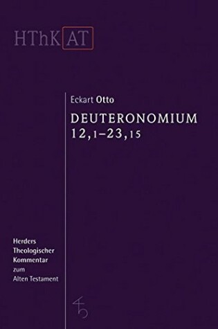 Cover of Deuteronomium 12 - 34