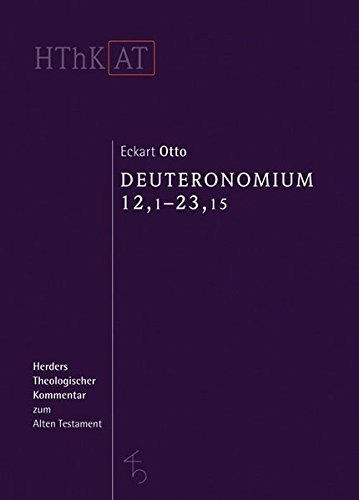 Book cover for Deuteronomium 12 - 34