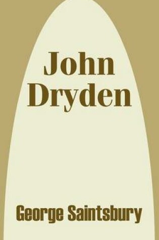 Cover of John Dryden