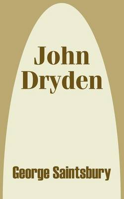 Book cover for John Dryden