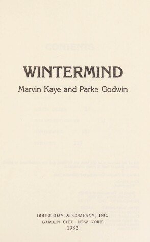 Book cover for Wintermind