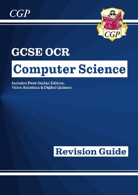 Book cover for New GCSE Computer Science OCR Revision Guide includes Online Edition, Videos & Quizzes