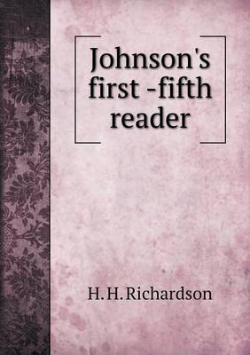 Book cover for Johnson's first -fifth reader