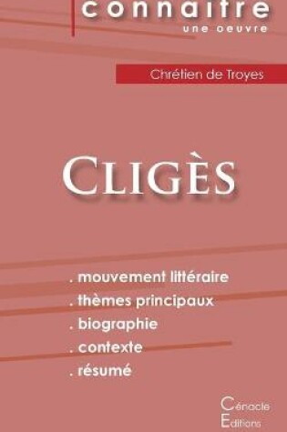 Cover of Fiche de lecture Cliges (Analyse litteraire de reference et resume complet)