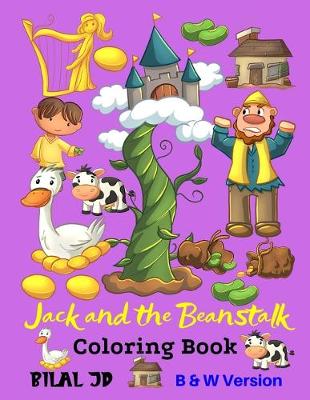 Book cover for Jack and the Beanstalk Coloring Book