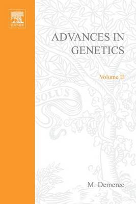 Book cover for Advances in Genetics Volume 2