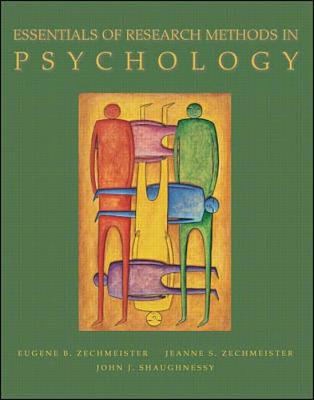 Book cover for Essentials of Research Methods in Psychology