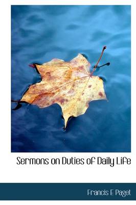 Book cover for Sermons on Duties of Daily Life