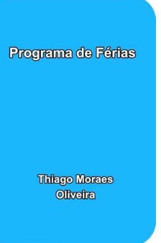 Cover of Programa de Férias