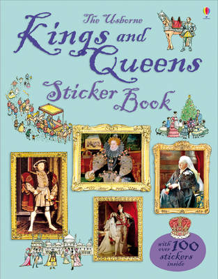 Book cover for Kings and Queens Sticker Book