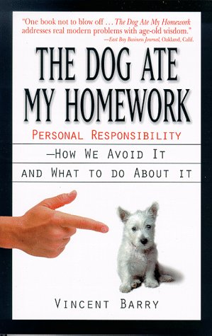 Book cover for The Dog Ate My Homework