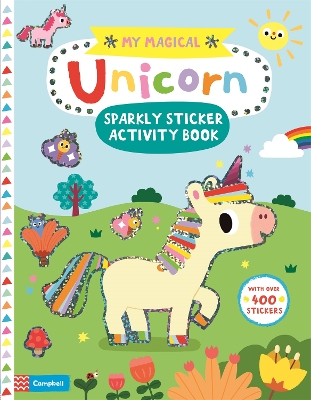 Book cover for My Magical Unicorn Sparkly Sticker Activity Book