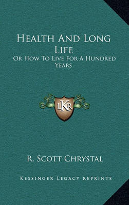 Cover of Health and Long Life