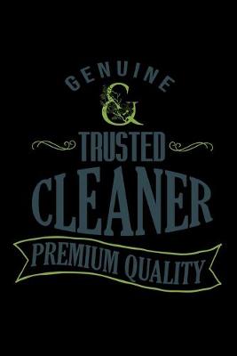 Book cover for Genuine. Trusted cleaner. Premium quality