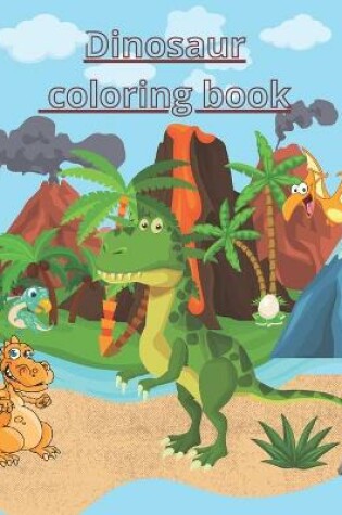 Cover of Dinosaur Coloring Book