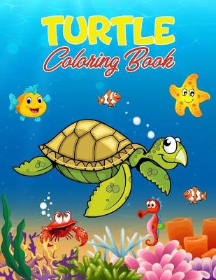 Cover of Turtle Coloring Book