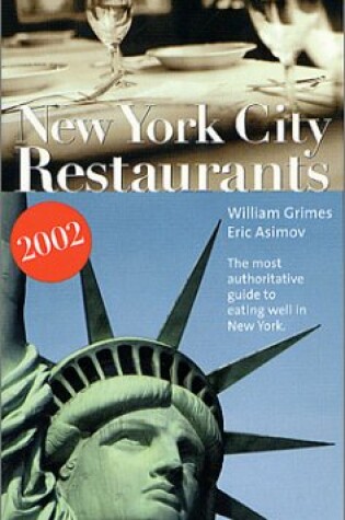 Cover of The New York Times Guide to New York City Restaurants 2002