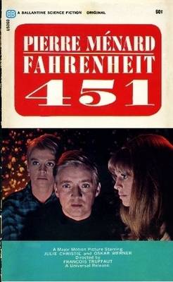 Book cover for Fahrenheit 451 -- Pierre Menard