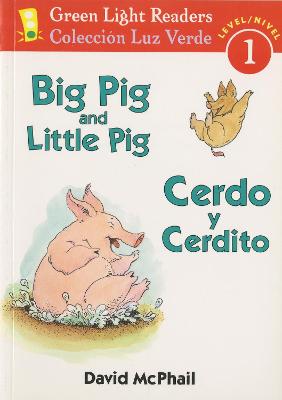 Book cover for Big Pig and Little Pig/cerdo Y Cerdito