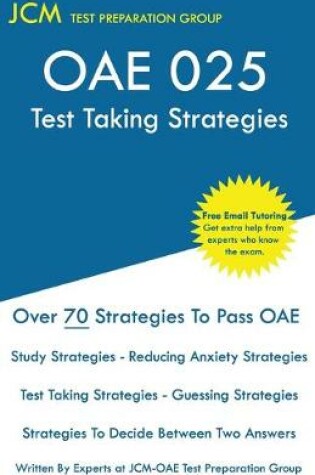 Cover of OAE 025 Test Taking Strategies