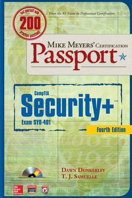 Book cover for Mike Meyers’ CompTIA Security+ Certification Passport, Fourth Edition  (Exam SY0-401)