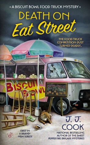 Book cover for Death on Eat Street