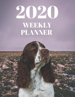 Book cover for 2020 Weekly Planner - Welsh Springer Spaniel