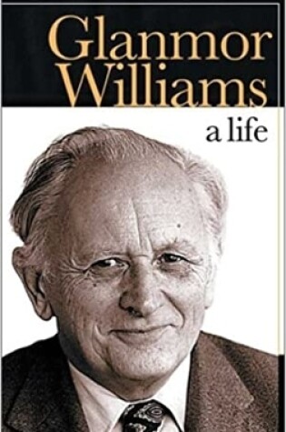 Cover of Glanmor Williams