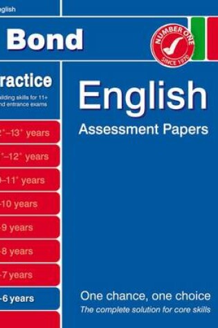 Cover of Bond English Assessment Papers 5-6 Years