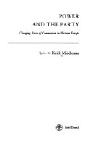 Cover of Power and the Party