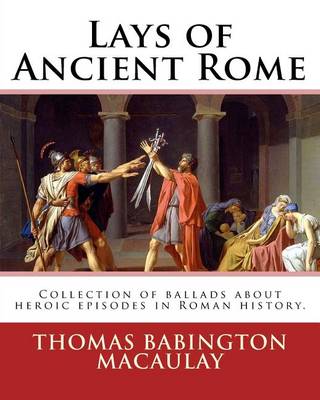 Book cover for Lays of Ancient Rome. By