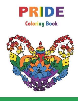 Book cover for PRIDE Coloring Book