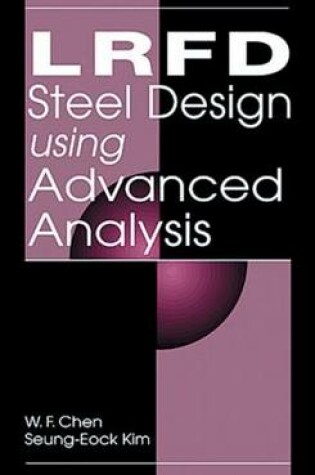 Cover of LRFD Steel Design Using Advanced Analysis