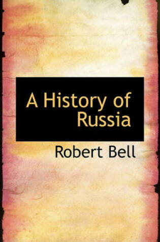 Cover of A History of Russia