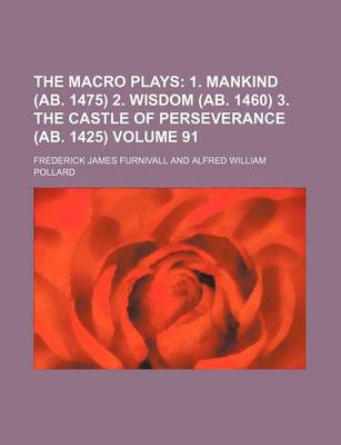 Book cover for The Macro Plays Volume 91