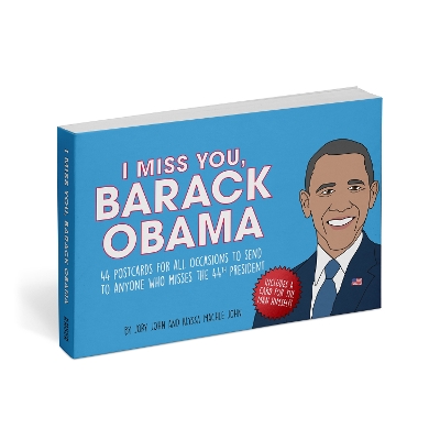 Book cover for I Miss You, Barack Obama