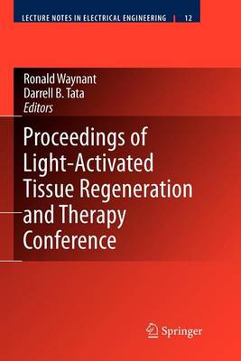 Book cover for Proceedings of Light-Activated Tissue Regeneration and Therapy Conference