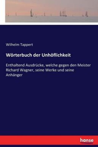 Cover of Wörterbuch der Unhöflichkeit