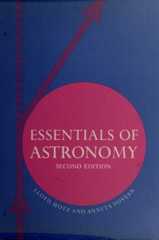 Cover of Motz: Essentials of Astronomy 2ed (Cloth)