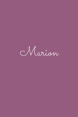 Book cover for Marion