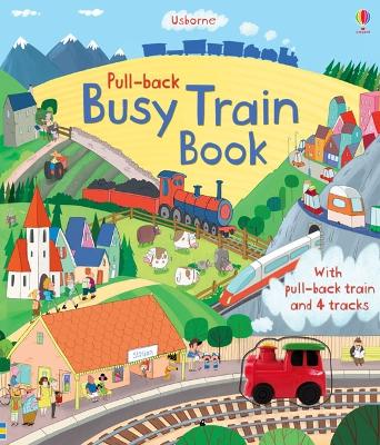 Book cover for Pull-back Busy Train Book