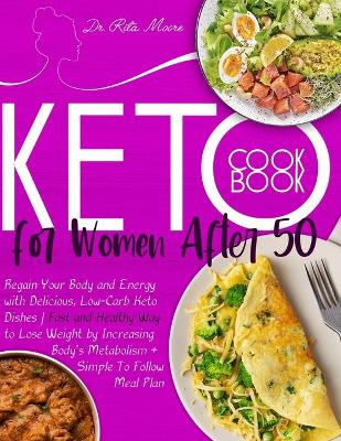 Book cover for Keto Cookbook for Women After 50